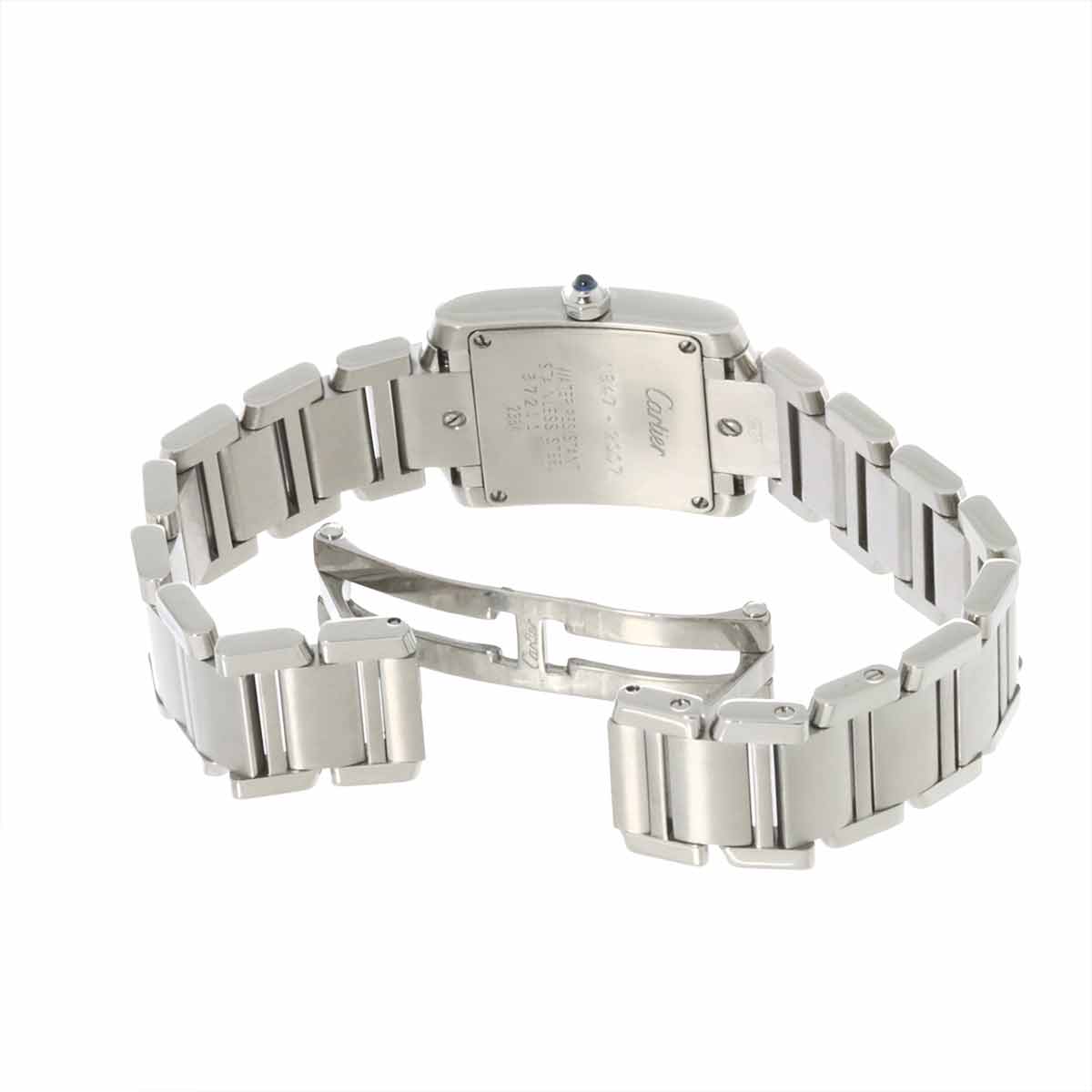 Tank Francaise SM W51008Q3 Quartz Silver Dial Ladies Watch