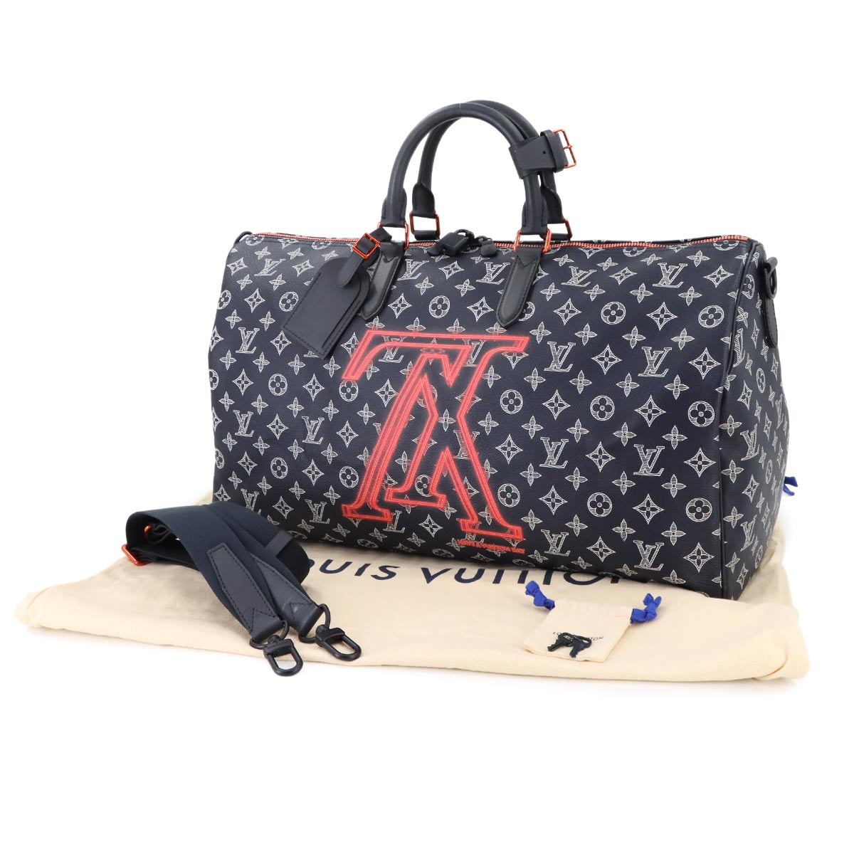 Monogram Ink Upside down Keepall Bandouliere 50 M43684