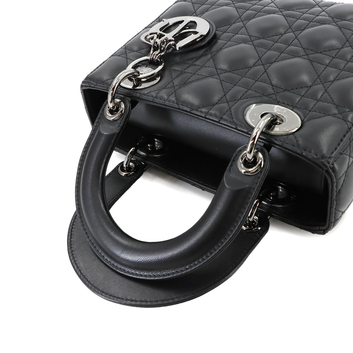 Lady Dior My ABCDior Small Hand Shoulder Bag Leather
