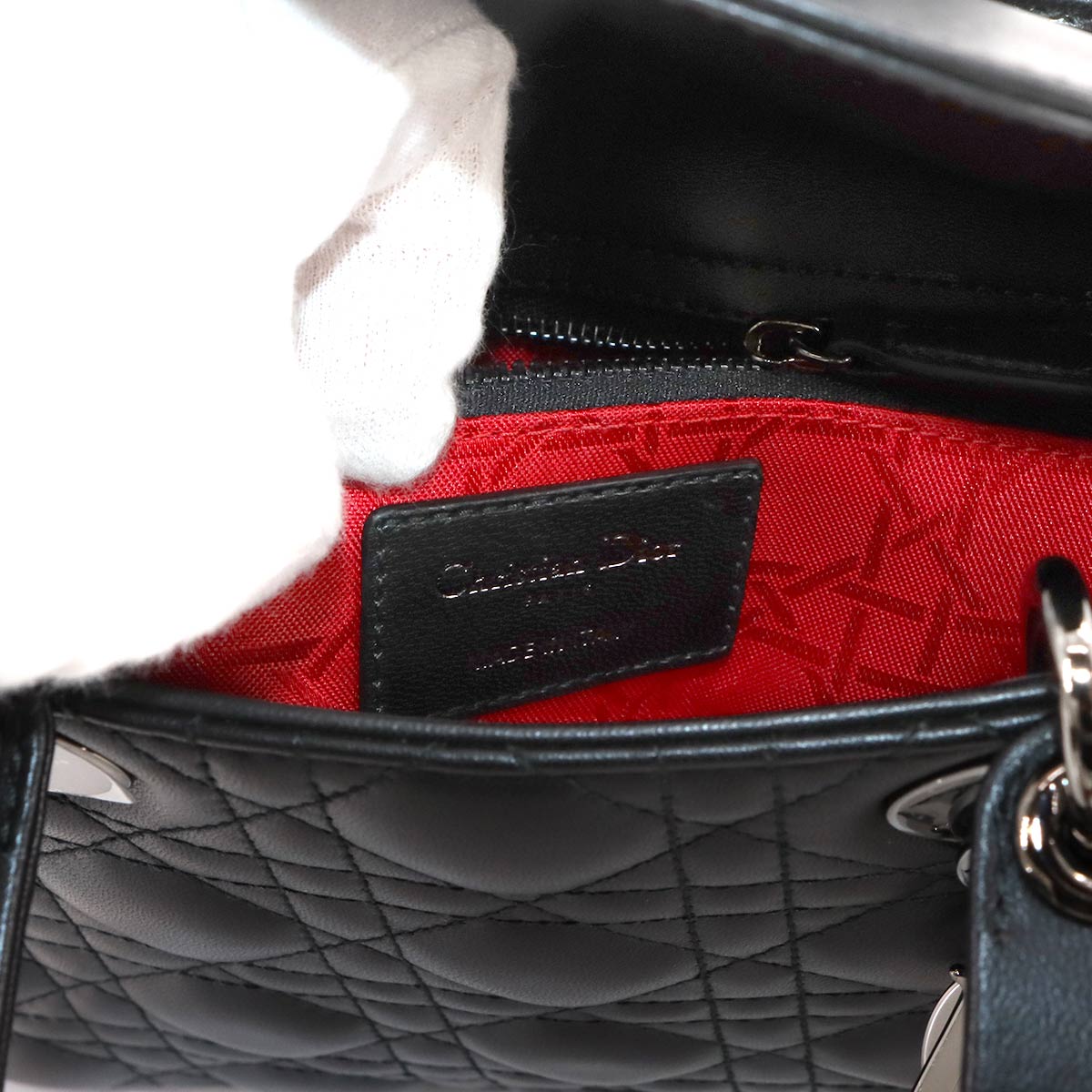 Lady Dior My ABCDior Small Hand Shoulder Bag Leather