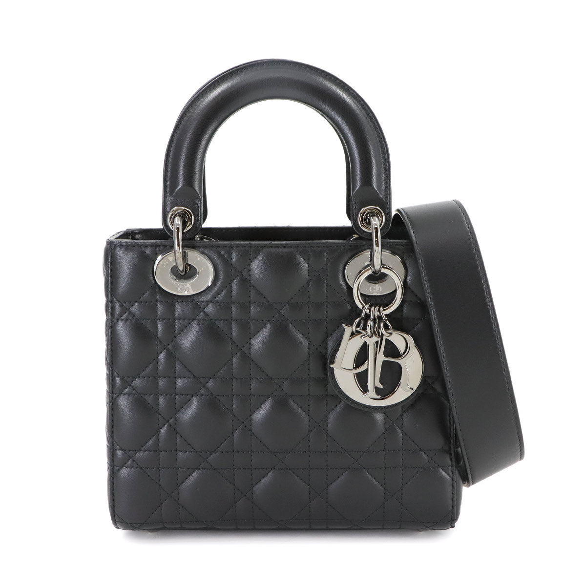 Lady Dior My ABCDior Small Hand Shoulder Bag Leather