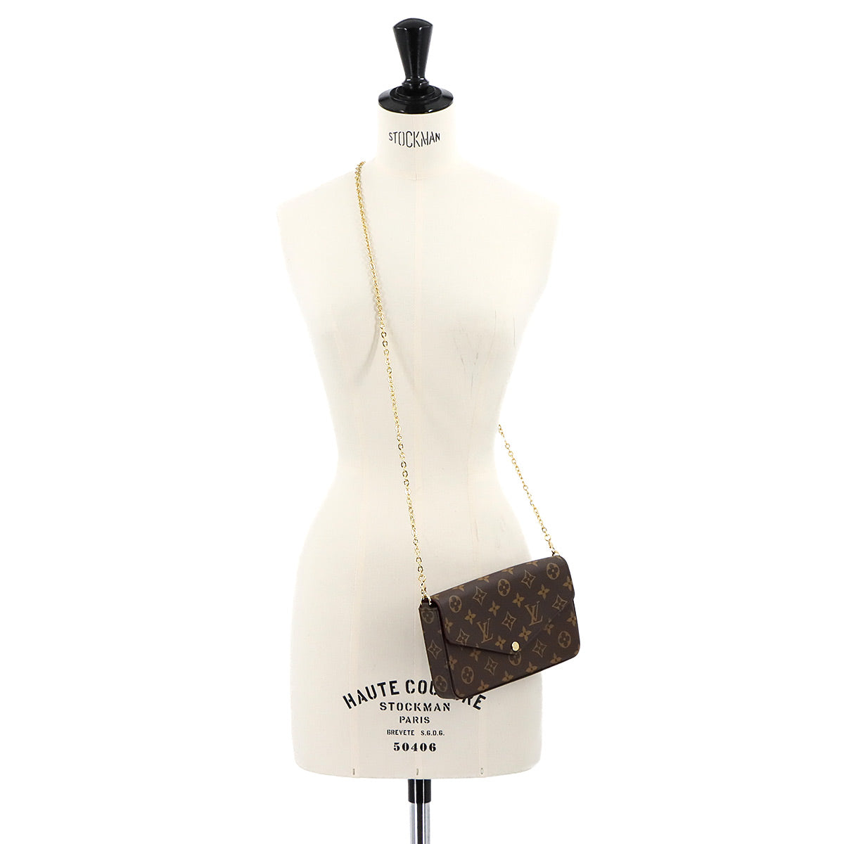 Monogram Felicie Pochette Wallet Brown M81896 Purse