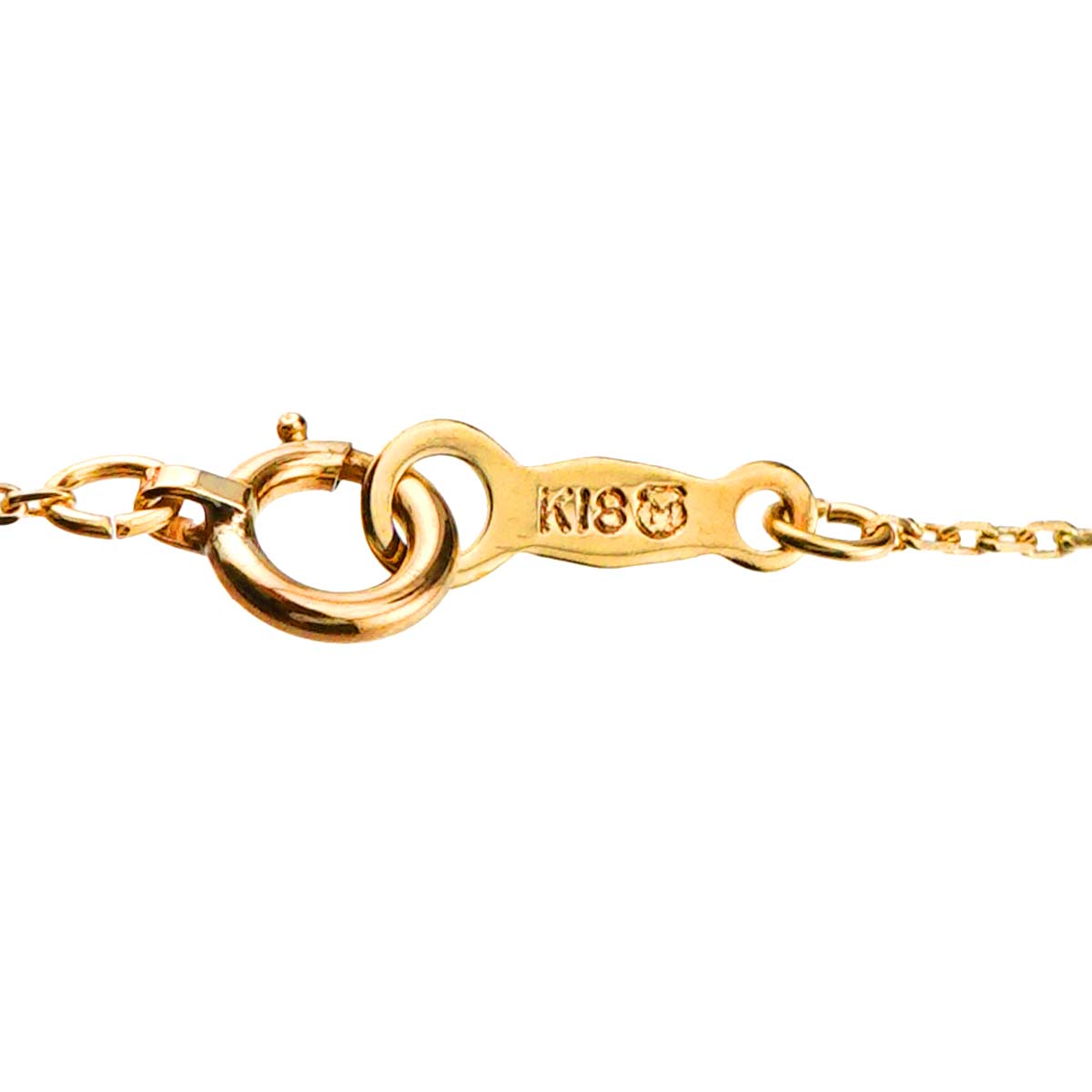 Akoya Pearl 7.0mm Diamond Necklace 18K Yellow Gold 750