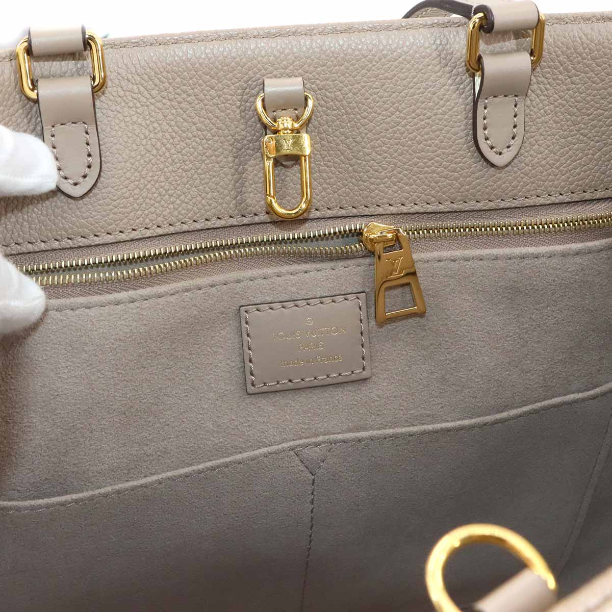 Monogram Empreinte Onthego MM Tote Shoulder Bag M45607 90286643