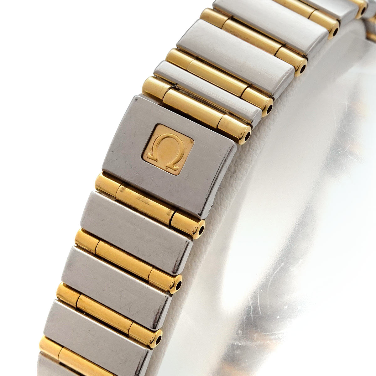 Constellation Mini 1262.15 750 YG Quartz 12P Diamond Ladies