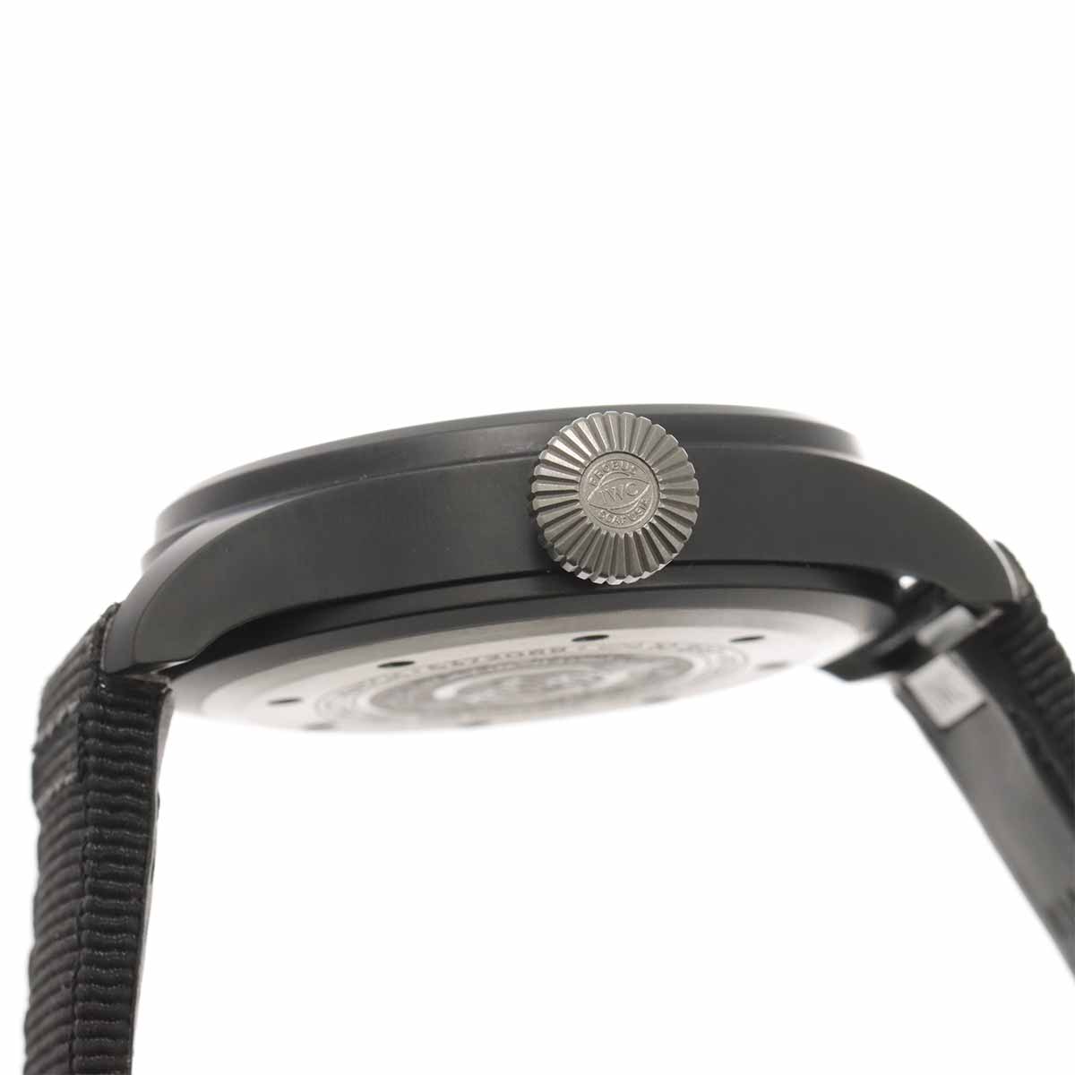 Big Pilot Watch Top Gun IW329801 Automatic Black Dial Mens Watch