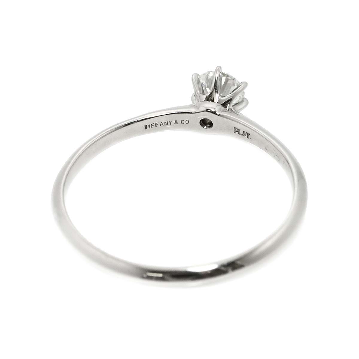 Diamond 0.35ct Ring Pt Platinum Size8.75(US)