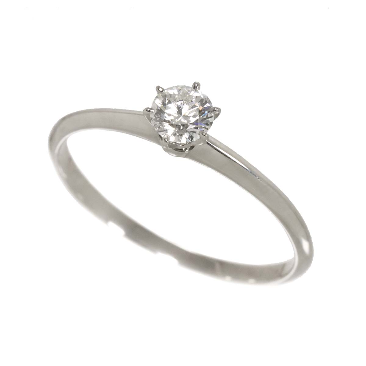 Diamond 0.35ct Ring Pt Platinum Size8.75(US)