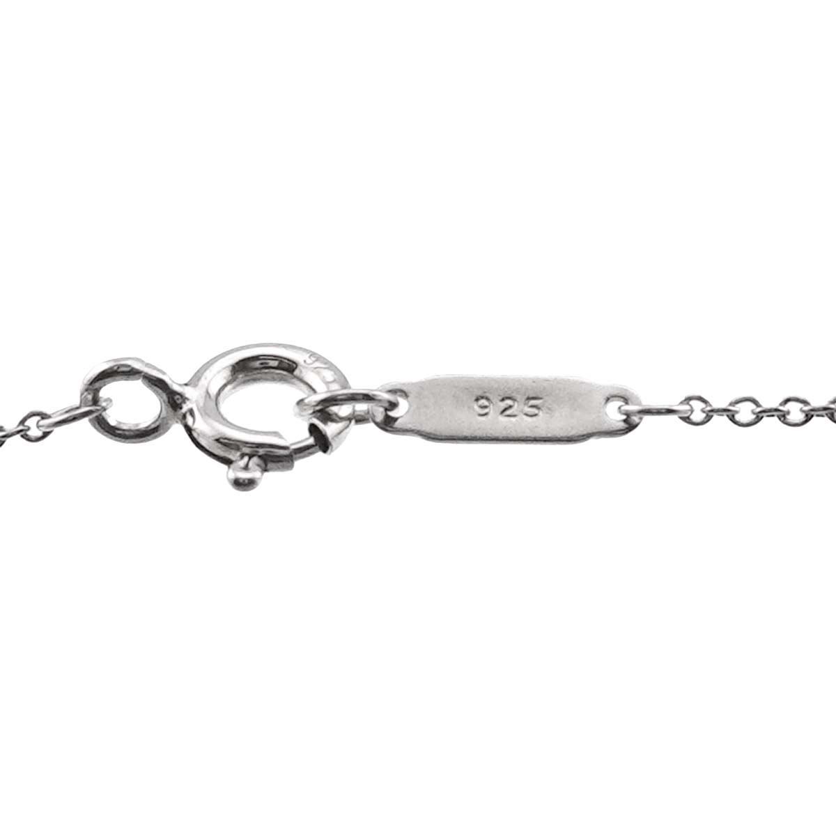 TIFFANY Co. Twist Heart Necklace SV Silver 925 14K YG 585