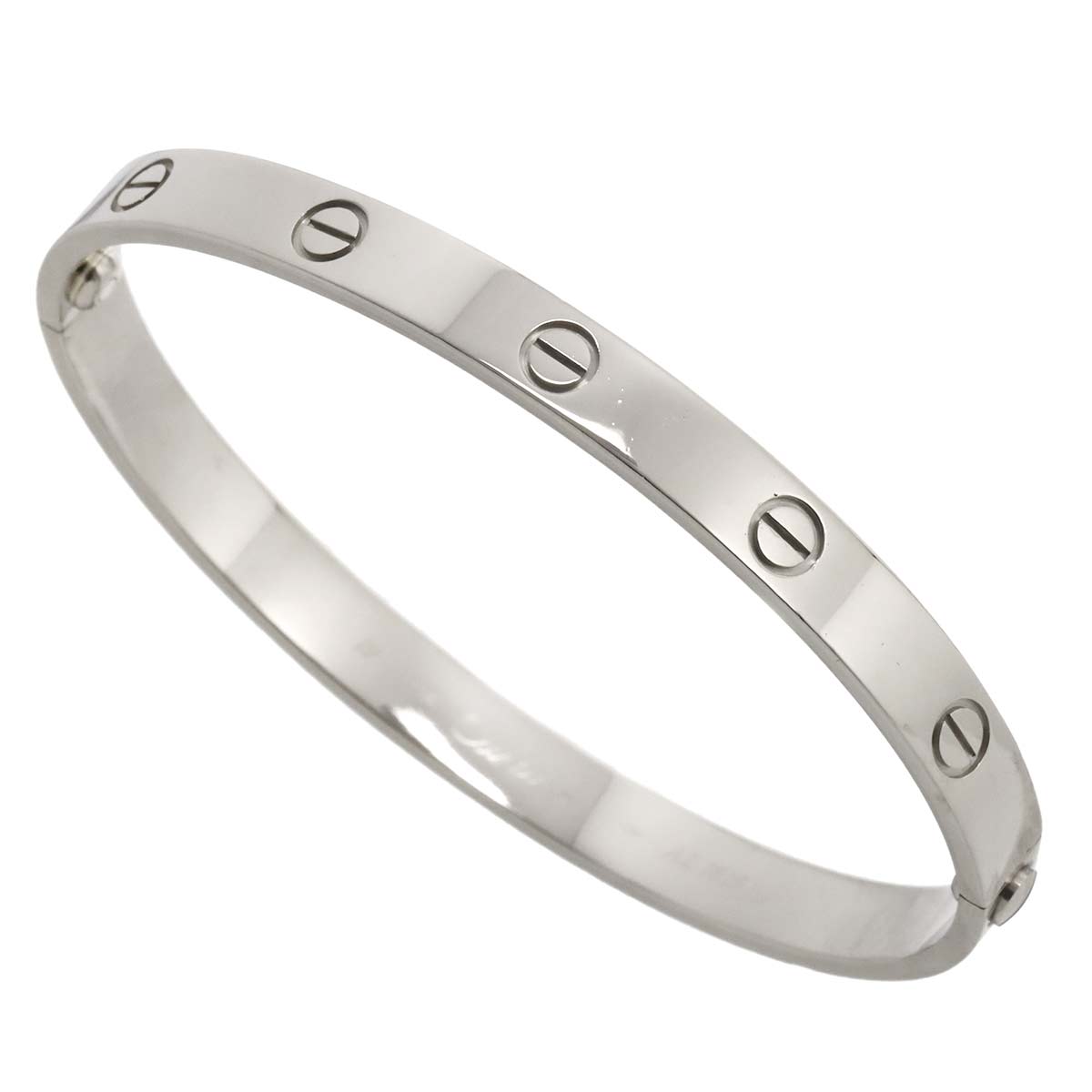 Love Bracelet Bangle 18K WG 750 Size19