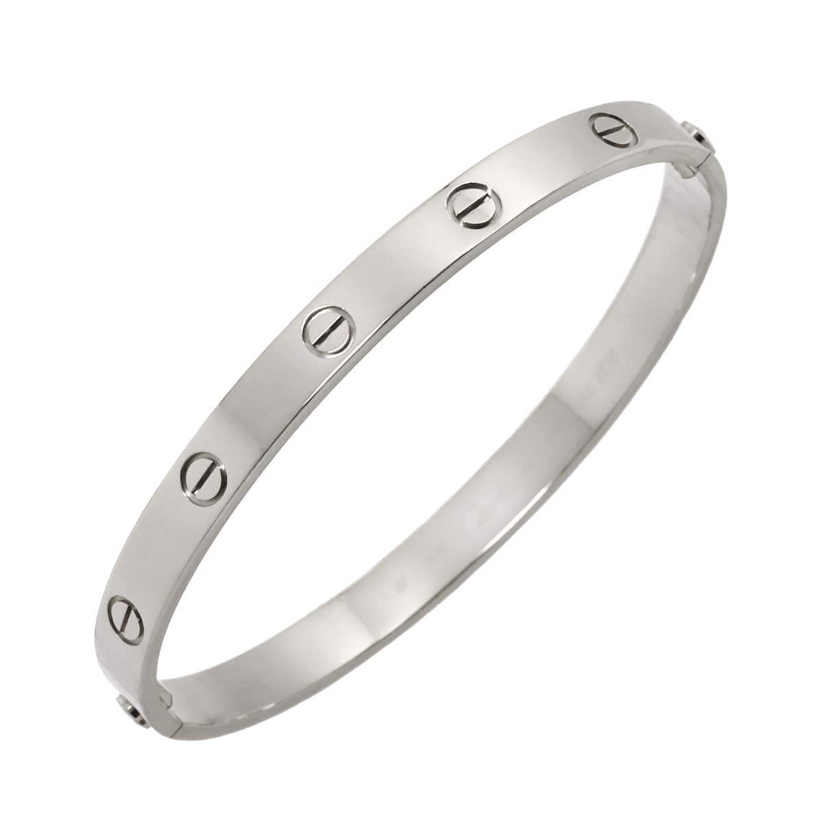 Love Bracelet Bangle 18K WG 750 Size19