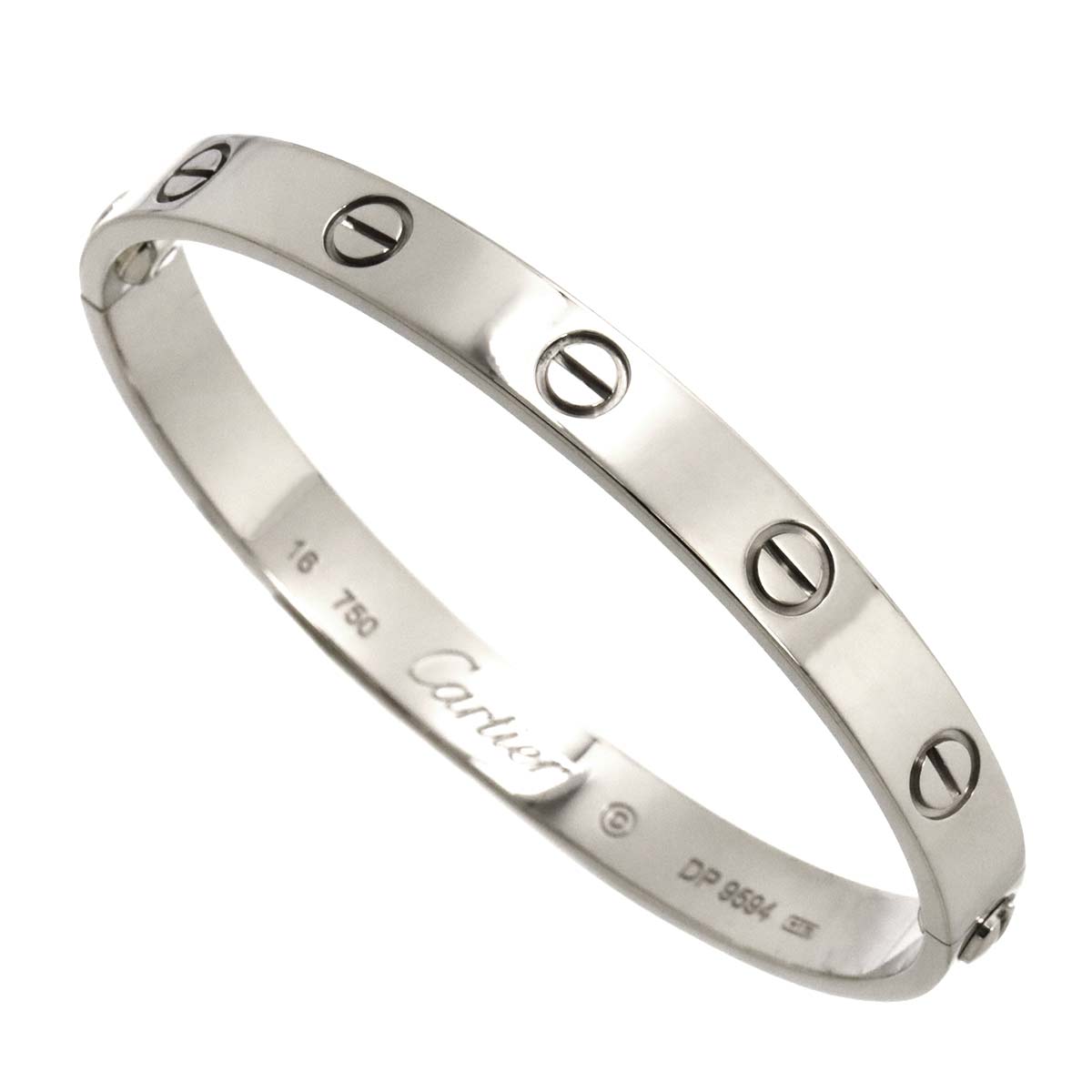 Love Bracelet 18K White Gold 750 Size16