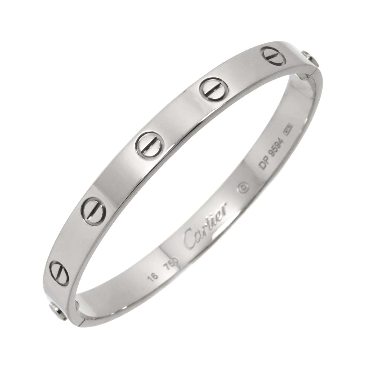 Love Bracelet 18K White Gold 750 Size16