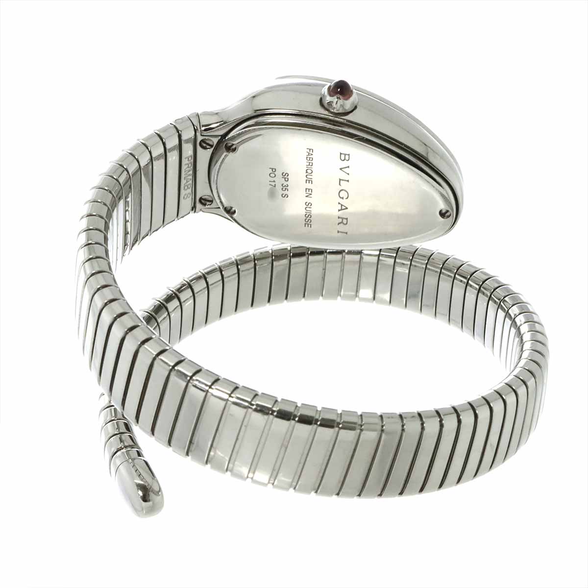 Serpenti SP35S Quartz Purple Dial Ladies Watch