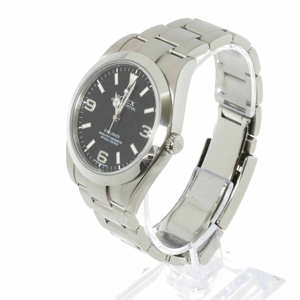 Explorer I 214270 Serial Random Automatic Black Dial Mens
