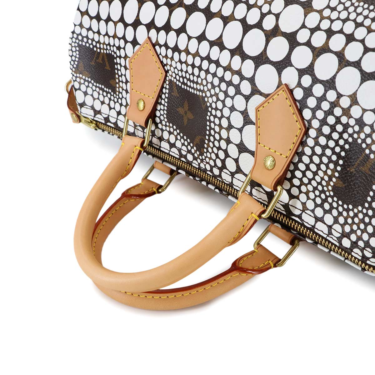 Monogram Town Speedy 30 Hand Bag Yayoi Kusama M40690