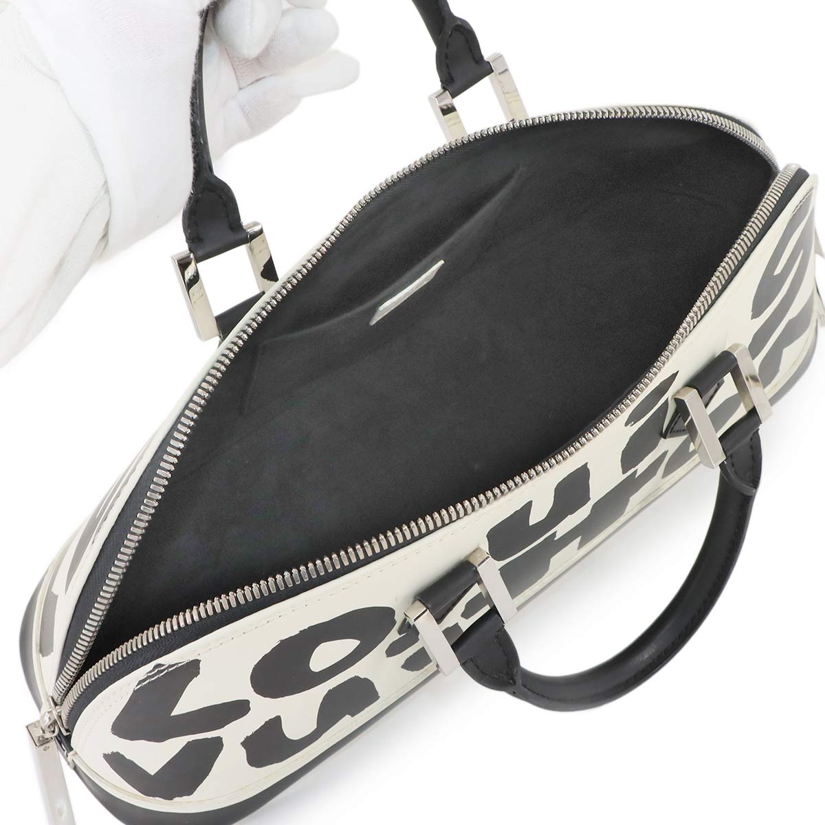 Monogram Graffiti Alma Horizontal Hand Bag M92175