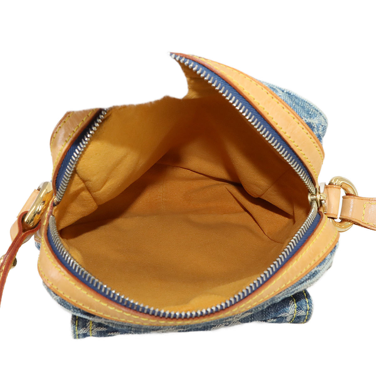 Monogram Denim Camera Bag Shoulder Bag Blue M95348 Purse 90286952