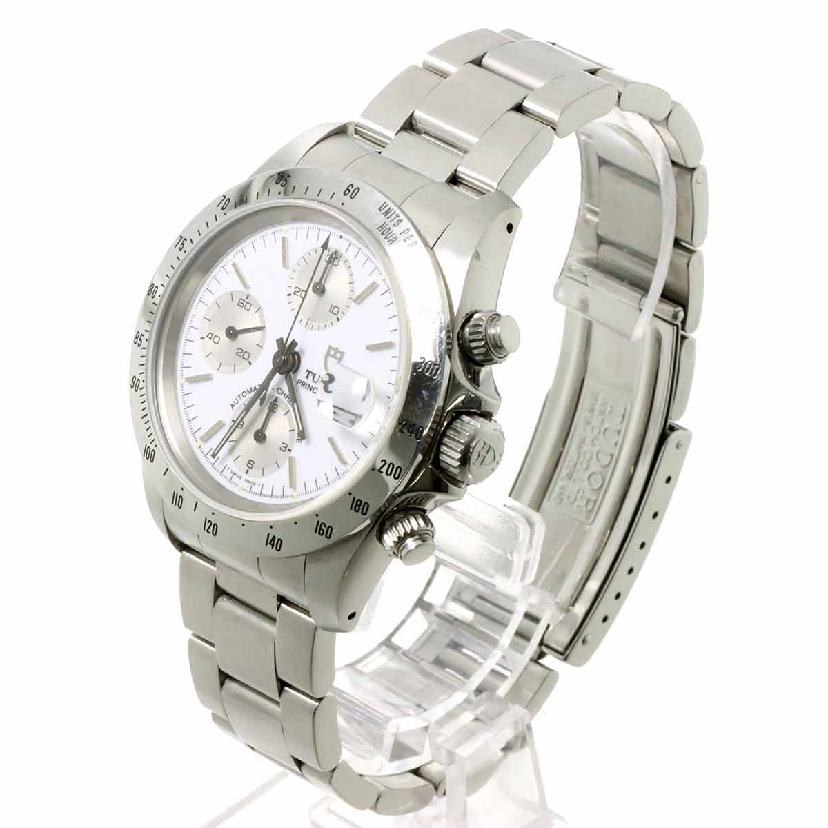 Chrono Time 79280 Date Automatic White Dial Men's Watch