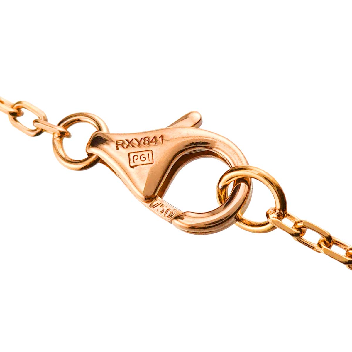 Cartier Love Pave Diamond Necklace 18K PG 750