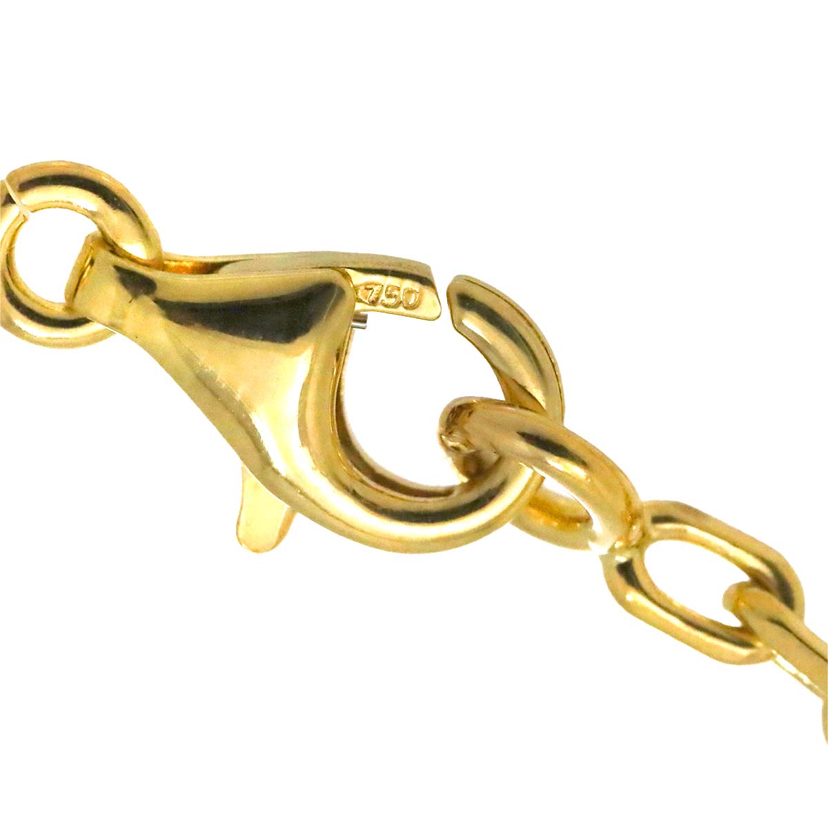 Van Cleef Arpels Vintage Alhambra Mother of Pearl Bracelet 18K YG 750