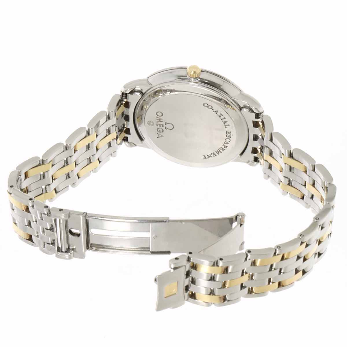 Devil Prestige Combi 4374 31 Silver Dial Vintage Mens Watch