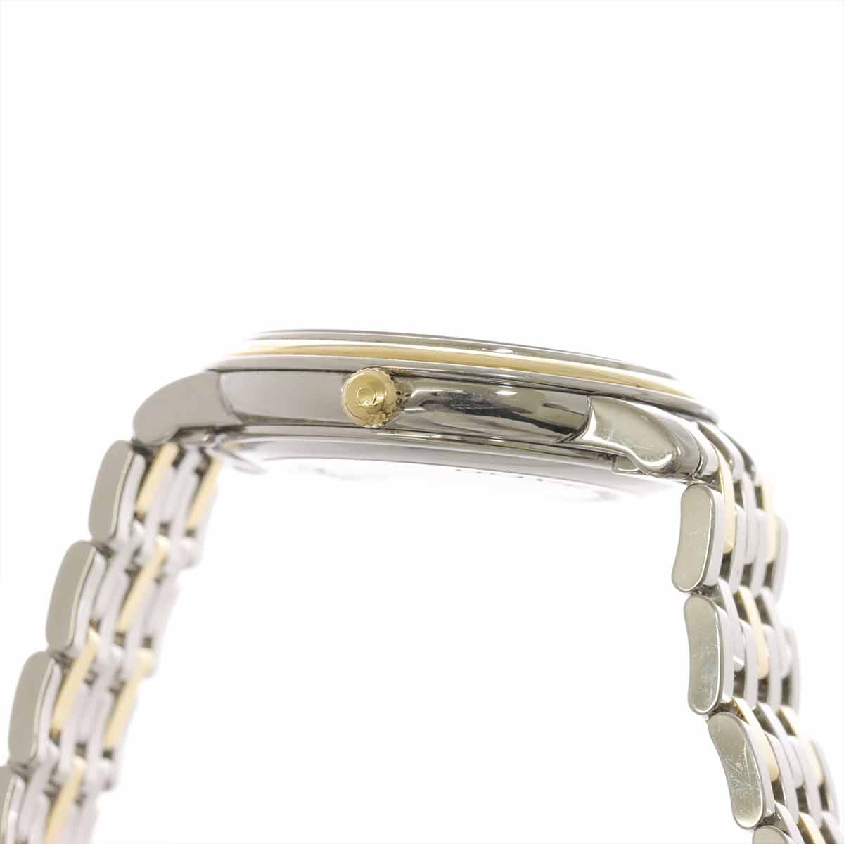 Devil Prestige Combi 4374 31 Silver Dial Vintage Mens Watch