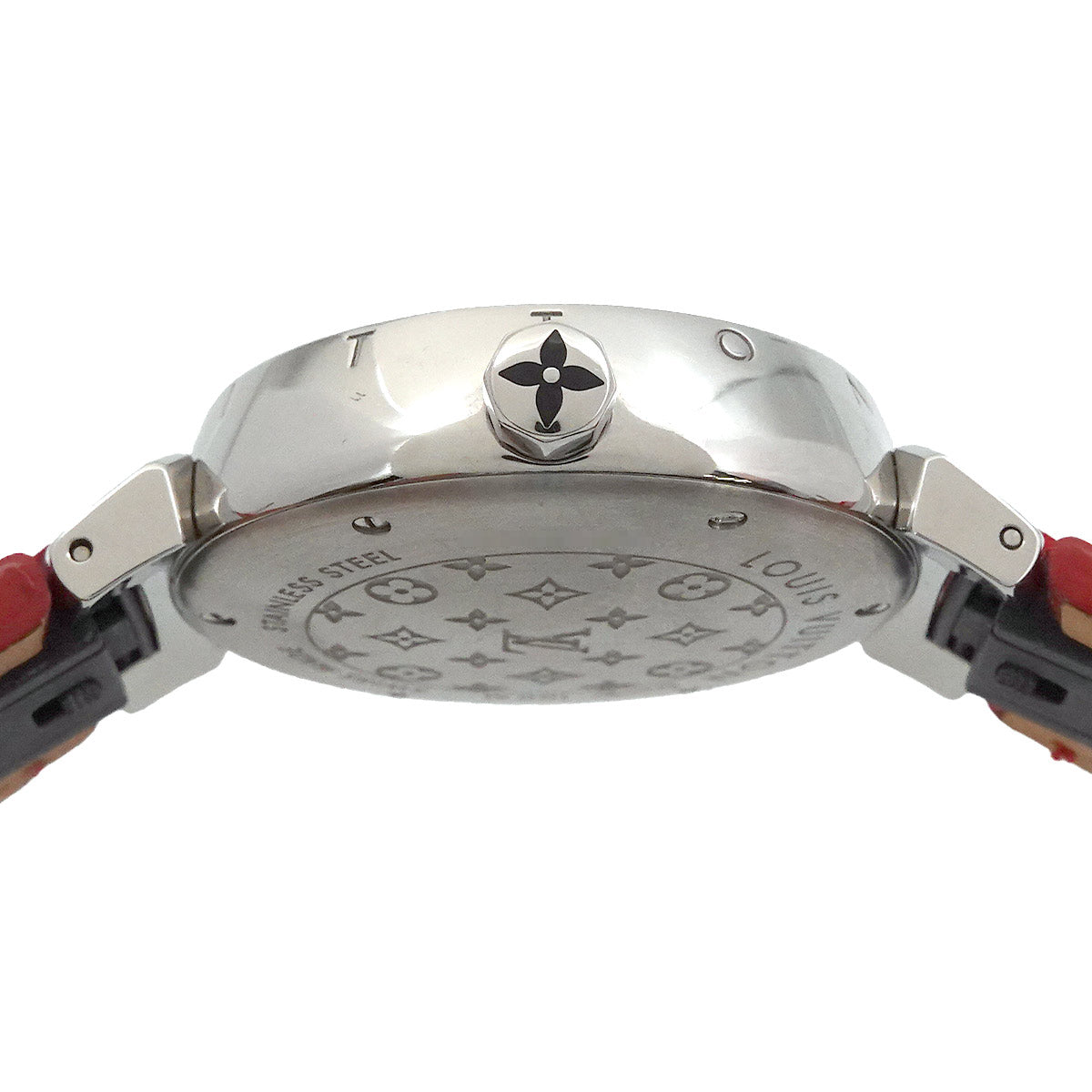 Tambour Diamond Quartz Black Dial Ladies Q13M1 Watch