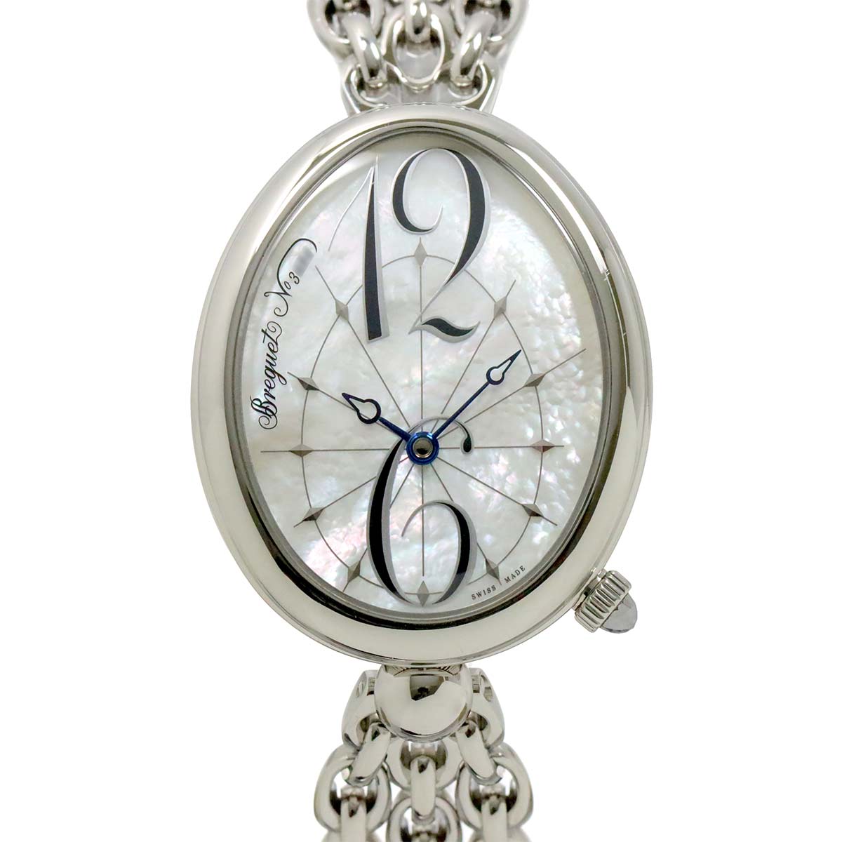 Reine de Naples 8967ST 58 J50 White Shell Dial Automatic