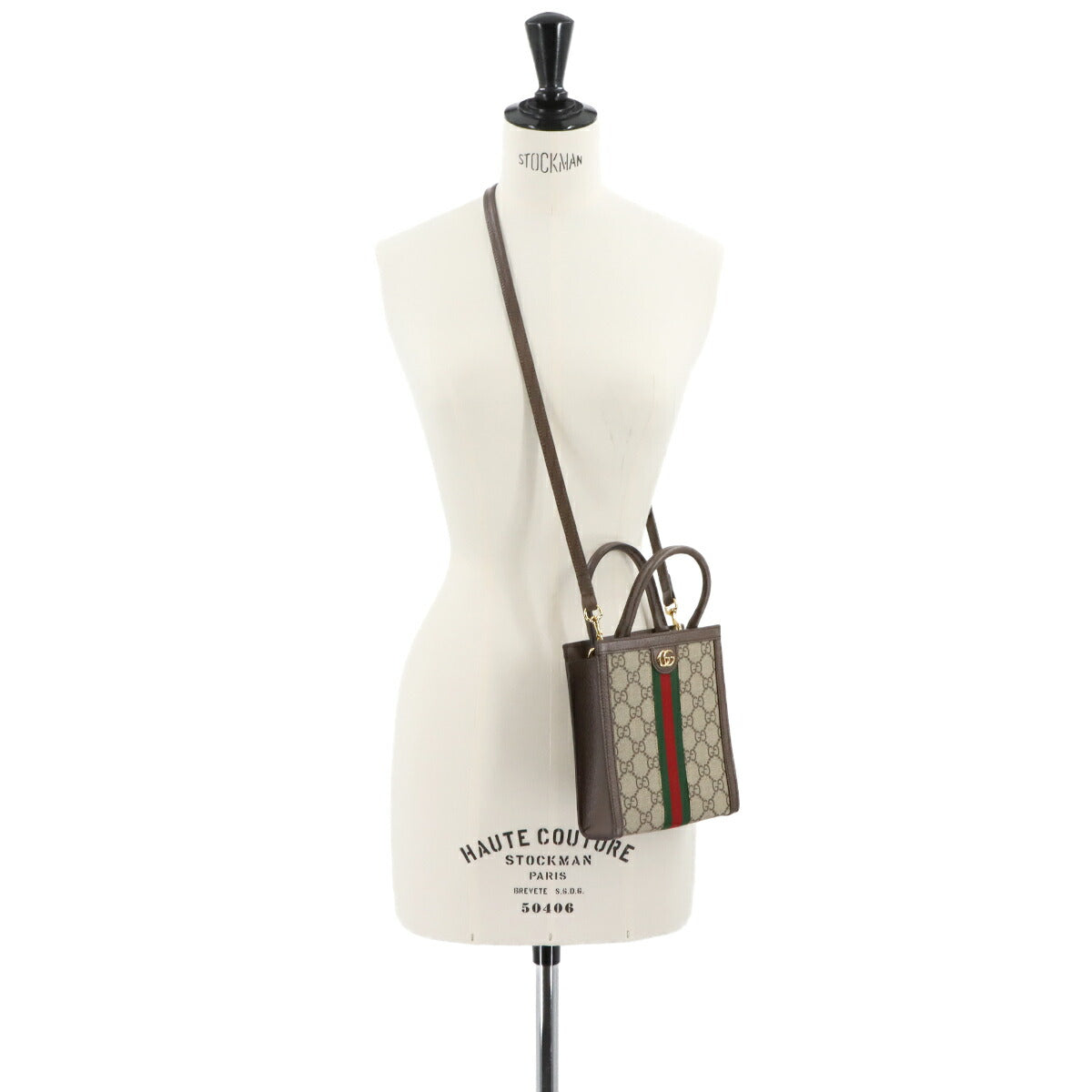 Ophidia 2way Hand Shoulder Bag GG Supreme Beige 772317 Purse