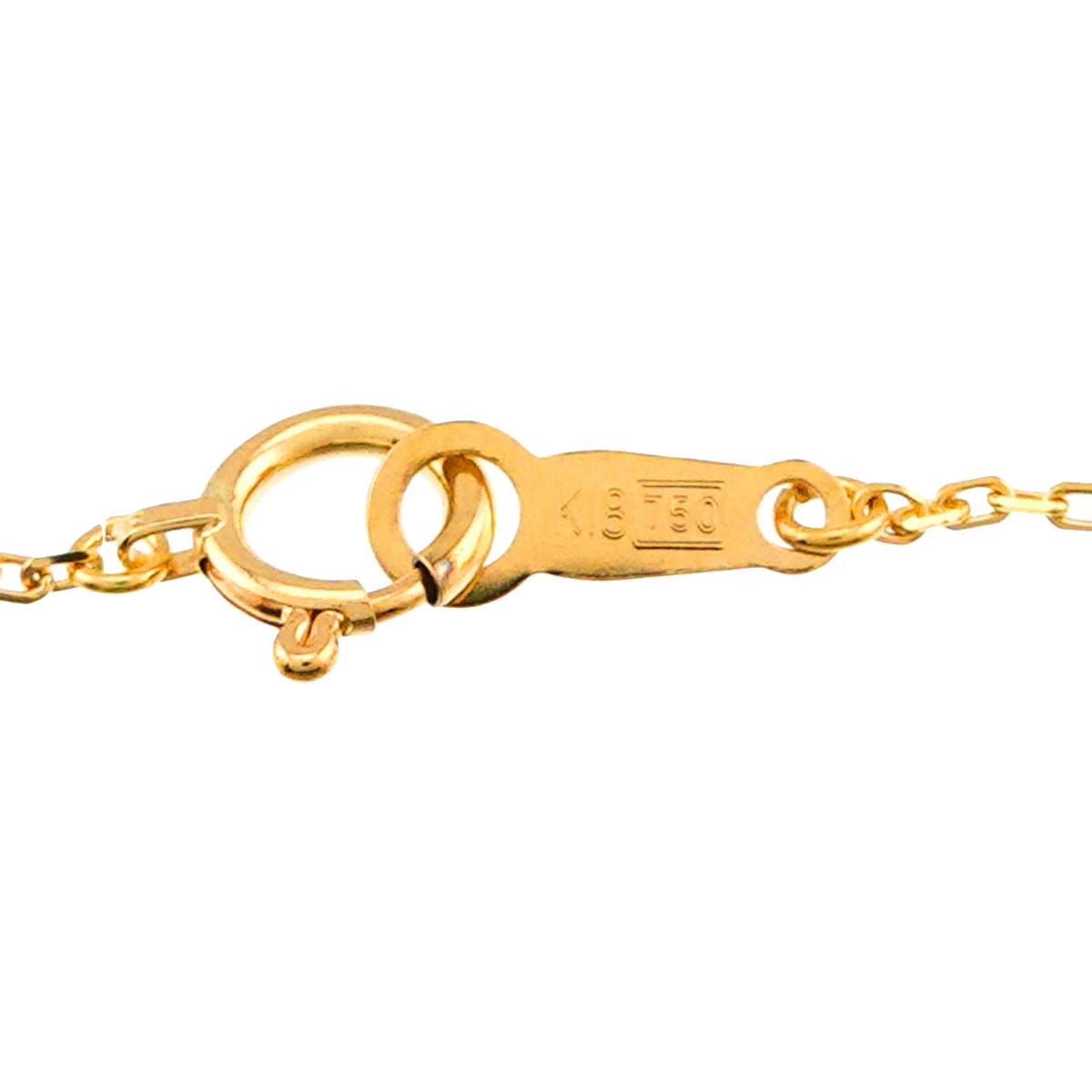 Akoya Pearl 6.5-6.9mm Necklace 18K K18 YG Yellow Gold 750