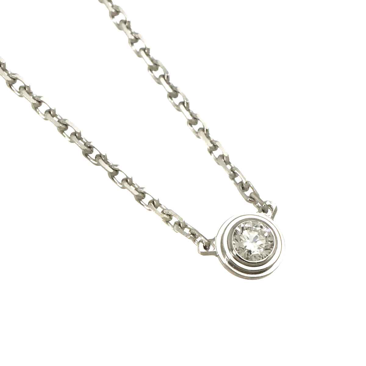 d Amour XS Necklace Diamond Necklace 18K WG 750