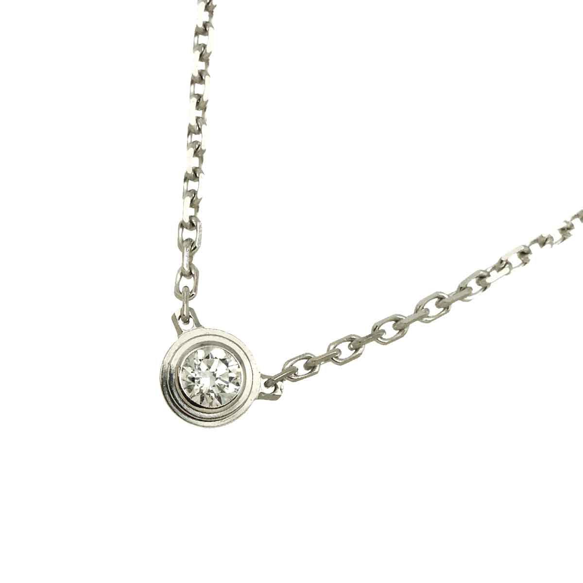 d Amour XS Necklace Diamond Necklace 18K WG 750