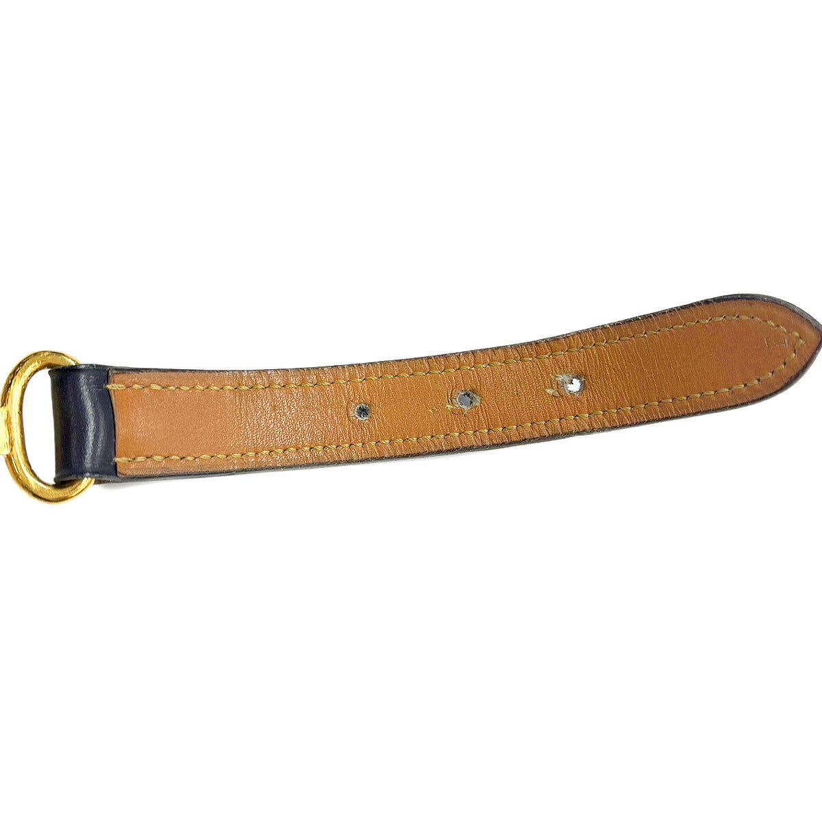 Belt Box Calf Black Gold