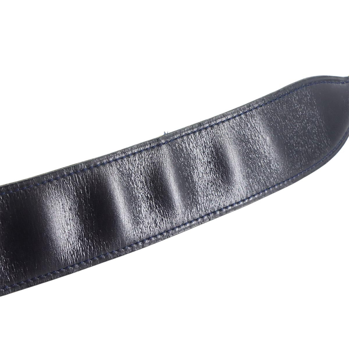 Belt Box Calf Black Gold