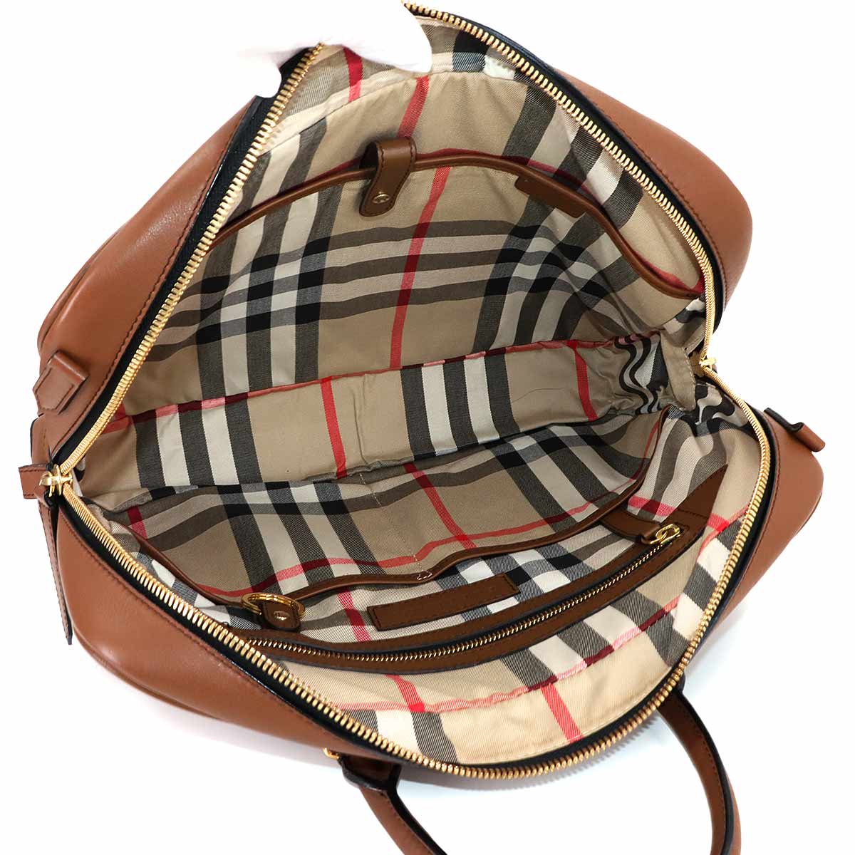 2way Briefcase Shoulder Bag Leather Brown 3923404