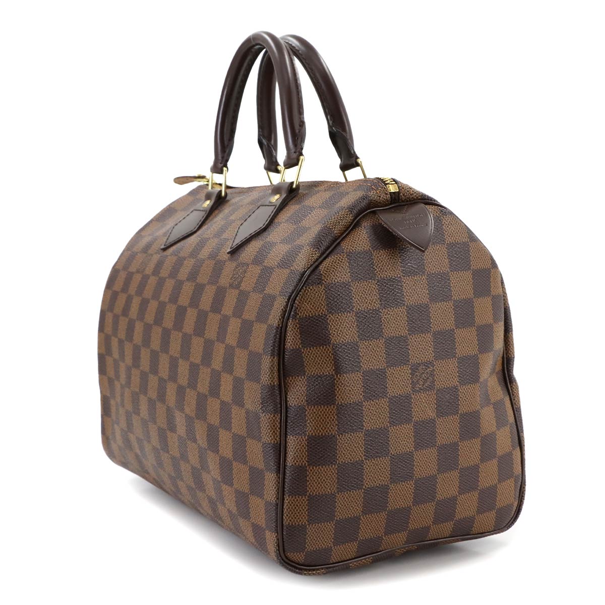 Damier Speedy 30 Hand Bag Ebene N41531 Brown Purse