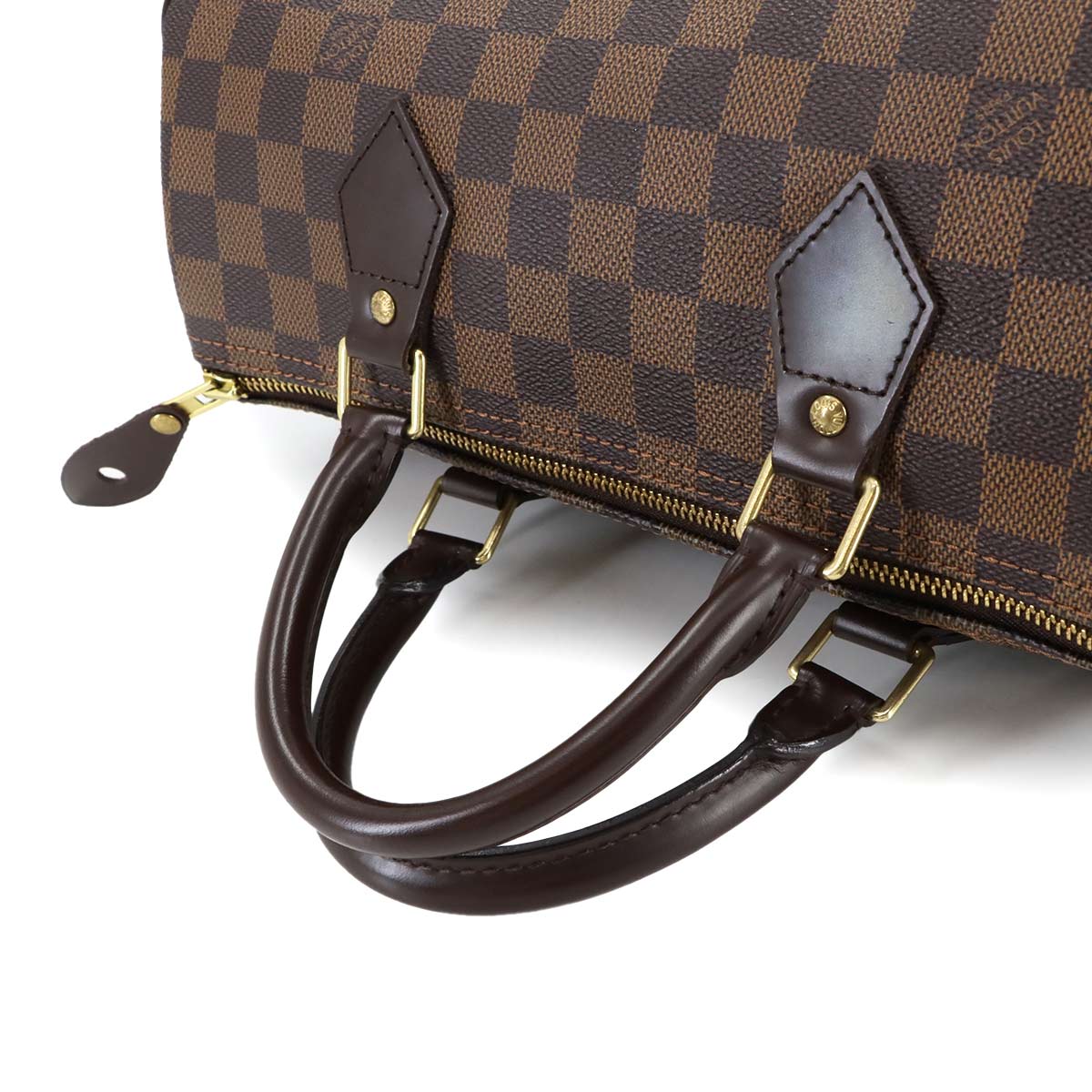 Damier Speedy 30 Hand Bag Ebene N41531 Brown Purse