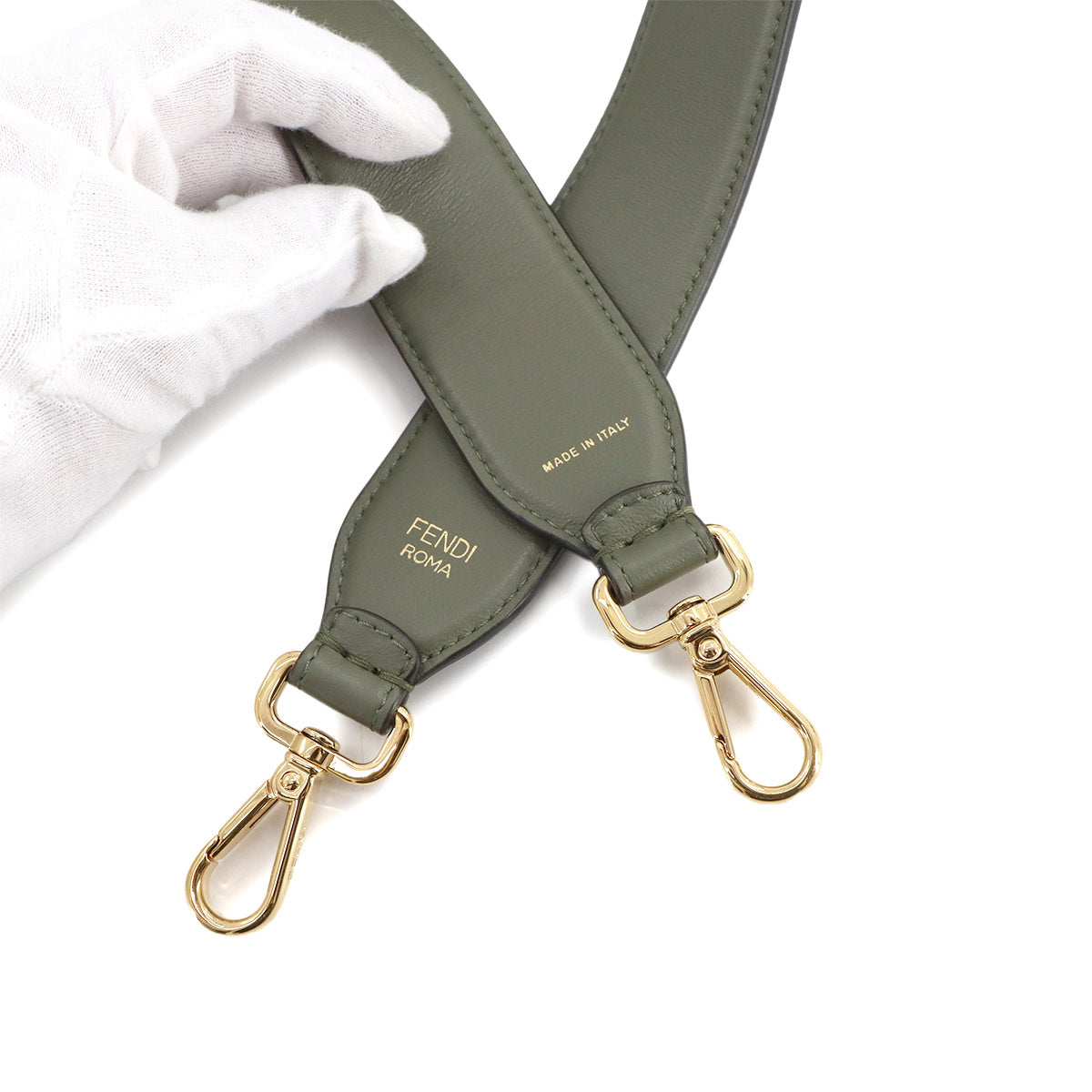 Strap you Mobile Phone Case Leather Green 8AV132