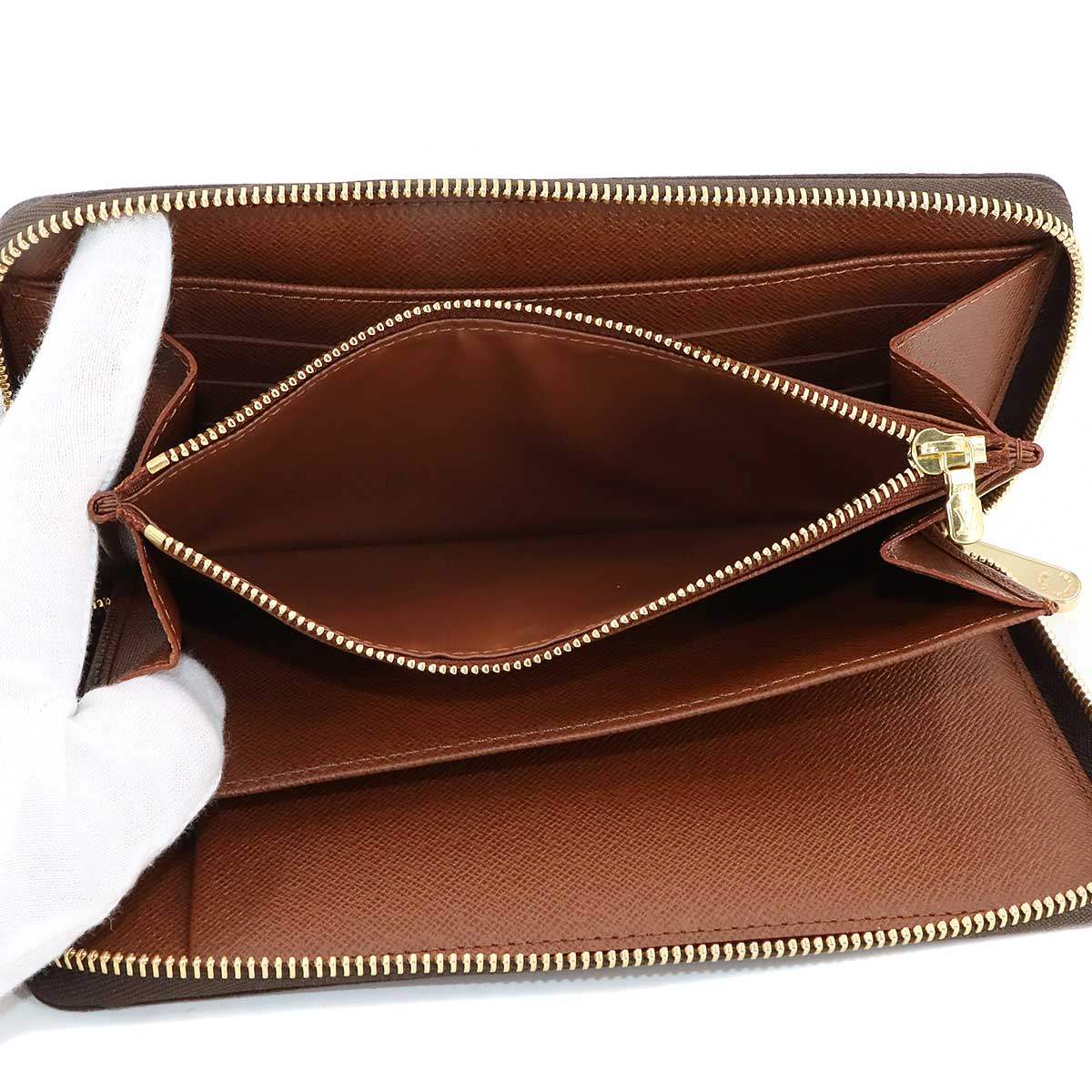 Monogram Zippy Organizer Long Wallet Brown M60002