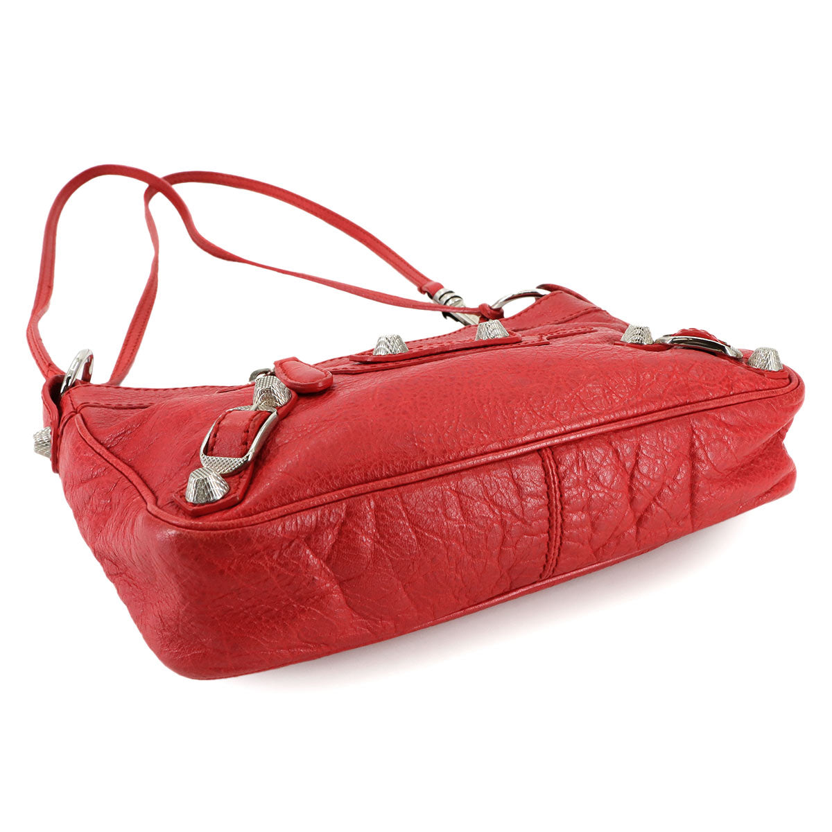 Giant Hip Shoulder Bag Leather Red 237203 Purse