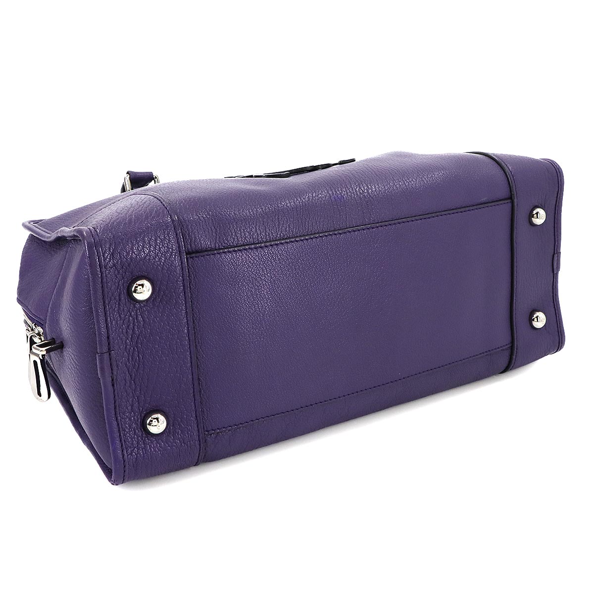 Amazona 36 Hand Bag Leather Red Purse