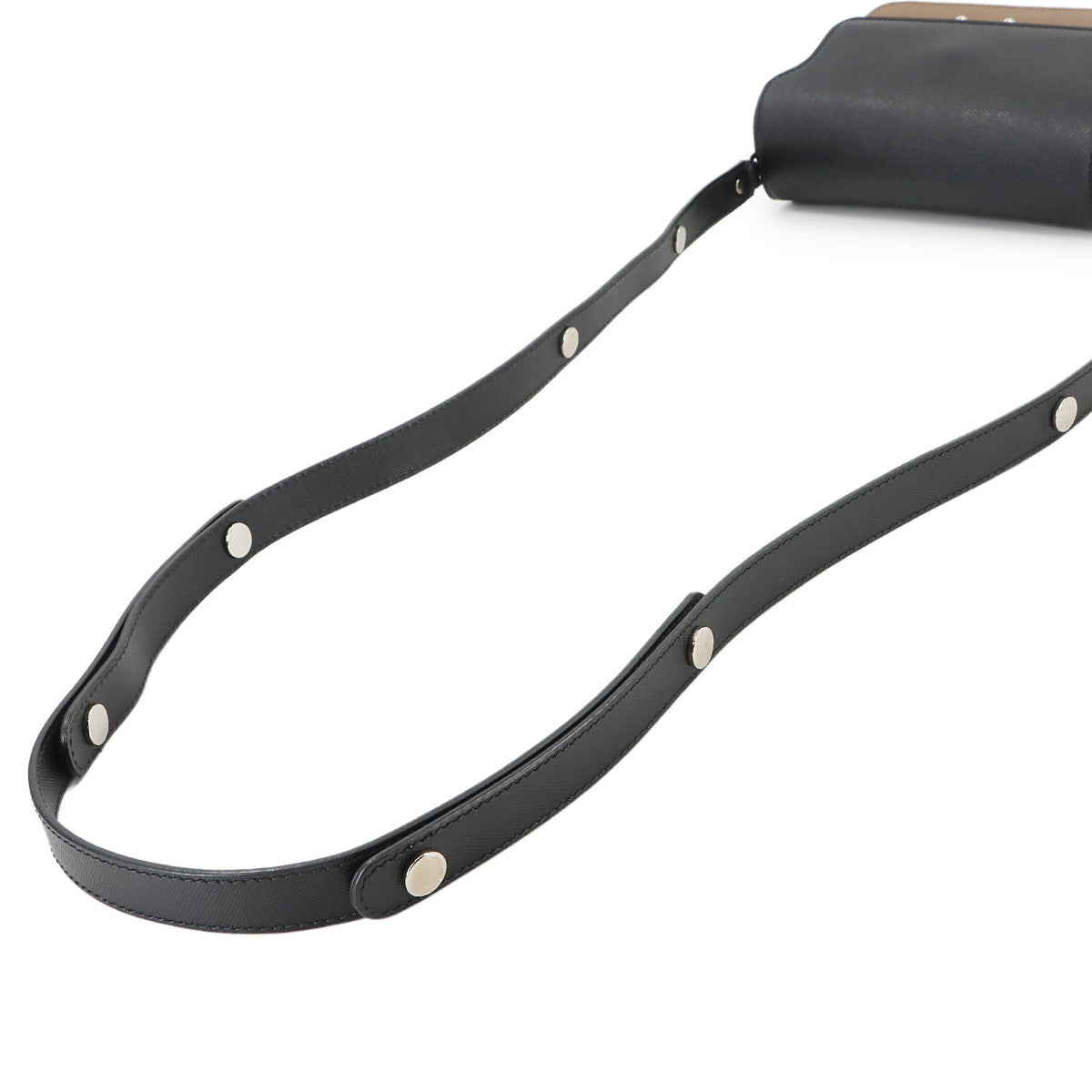 Trunk Mini Shoulder Bag Leather Black Brown Green Purse