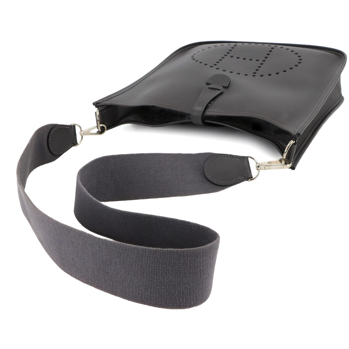 Evelyne 2 PM Shoulder Bag Epsom Graphite Purse