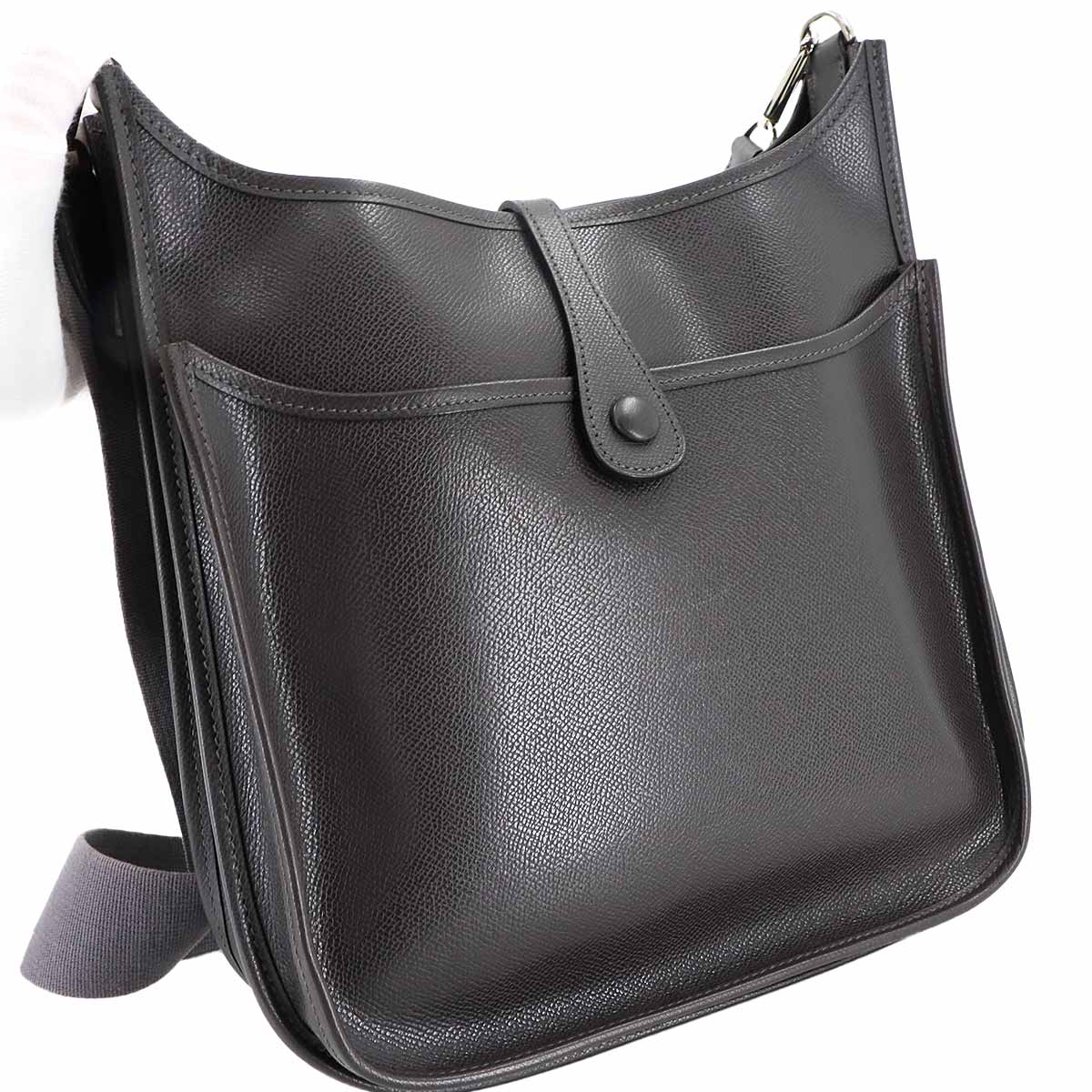 Evelyne 2 PM Shoulder Bag Epsom Graphite Purse