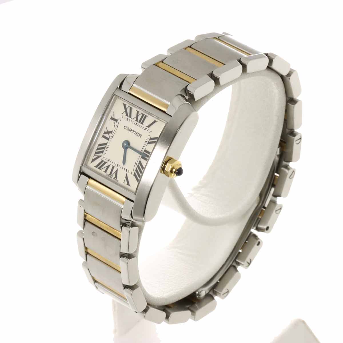 Tank Francaise SM W51007Q4 YG Quartz Cream Dial Ladies 90287739