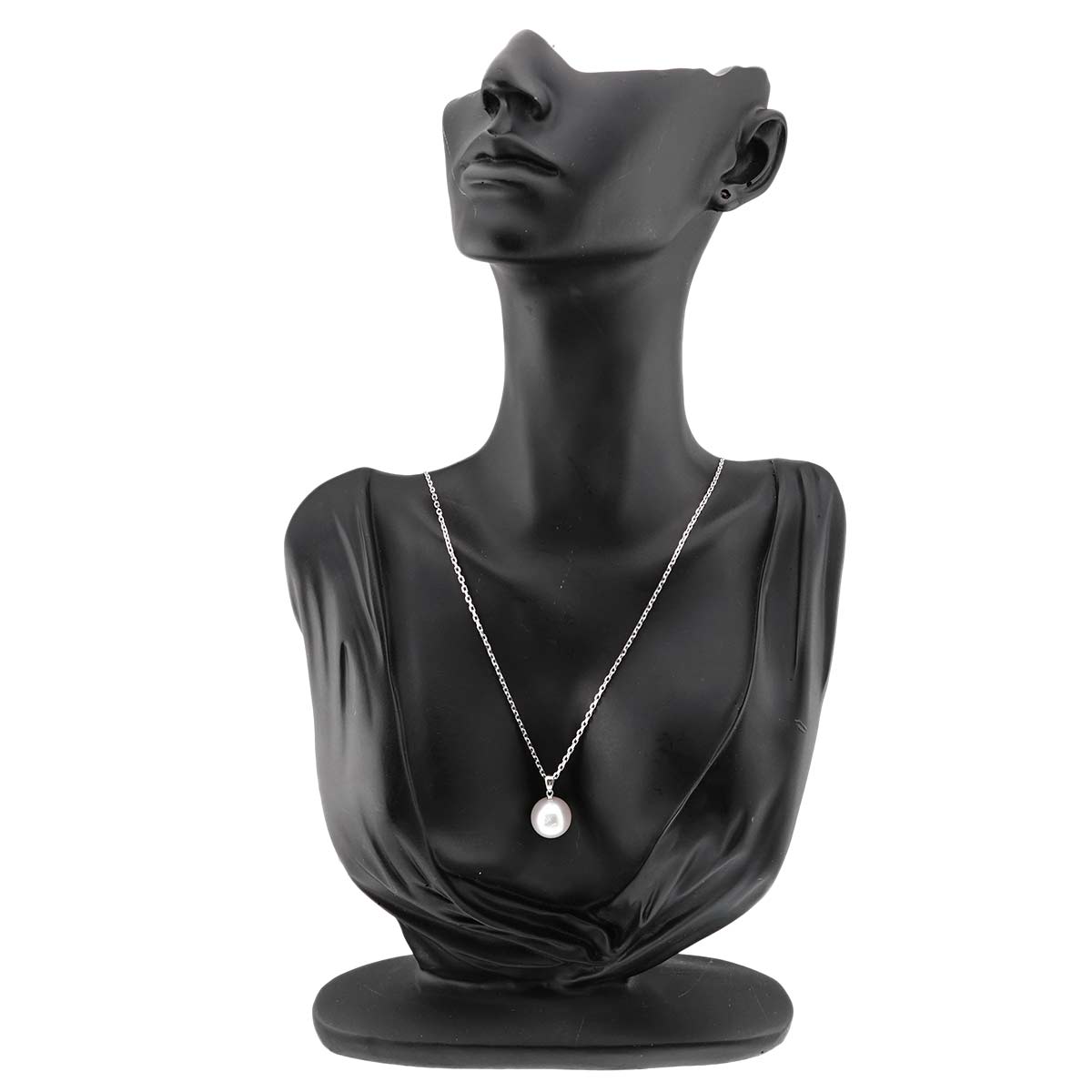 South Sea pearl 13.1mm Necklace 18K White Gold 750