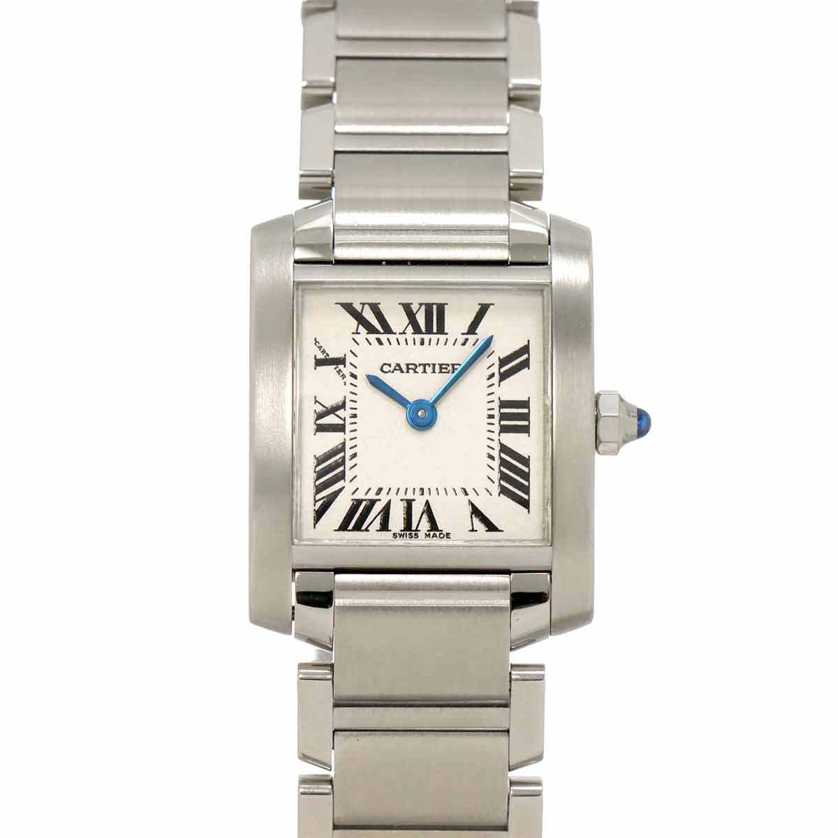 Tank Francaise SM W51008Q3 Quartz Cream Dial Ladies Watch