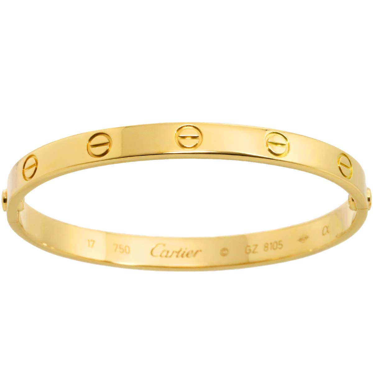 Love Bracelet 18K Yellow Gold 750 Size17
