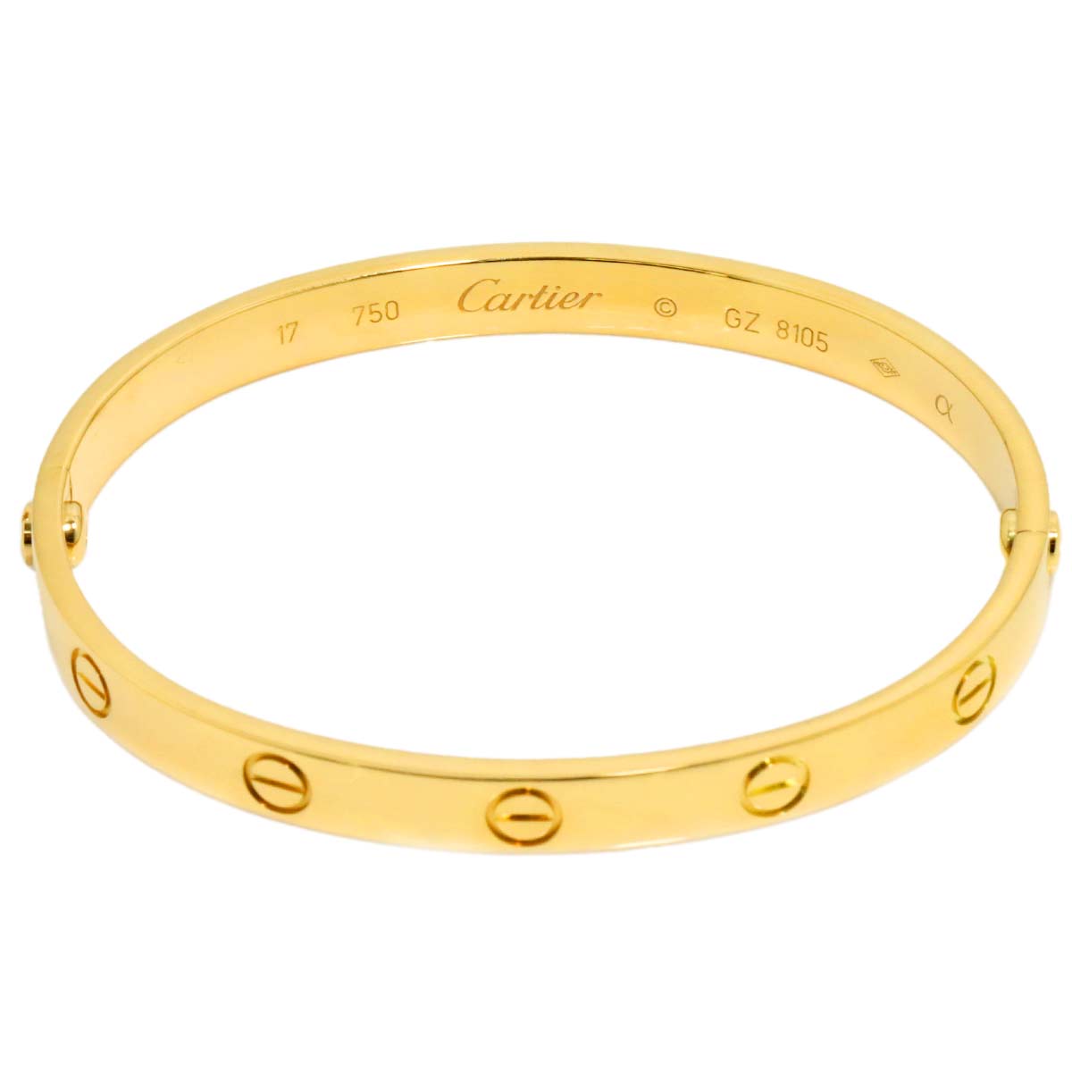 Love Bracelet 18K Yellow Gold 750 Size17